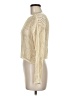 Ultra Flirt Metallic Ivory Pullover Sweater Size M - photo 5