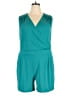 Spense Solid Teal Romper Size 2X (estimated) - photo 1