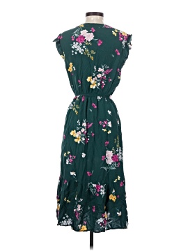 old navy green dress with flowers Vintage Old Navy Green Multi Color Ditsy Floral Mini Dress size 2 Whimsical