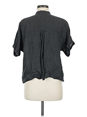 Eileen Fisher Short Sleeve Blouse (view 2)