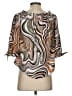 rue21 100% Polyester Brown 3/4 Sleeve Blouse Size S - photo 2