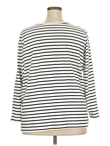 Woman Within 3/4 Sleeve T-Shirt (view 2)