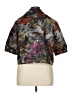 Samuel Dong 100% Polyester Gray Short Sleeve Blouse Size XL - photo 2