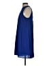 DR2 100% Polyester Solid Blue Cocktail Dress Size S - photo 5
