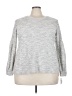 Style&Co Metallic Silver Pullover Sweater Size 2X - photo 1