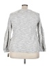 Style&Co Metallic Silver Pullover Sweater Size 2X - photo 2