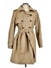 Lands' End 100% Polyester Tan Trenchcoat Size L (petite) - photo 1