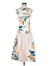 Alexia Admor Print Ivory Casual Dress Size 4 - photo 1