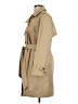 Lands' End 100% Polyester Tan Trenchcoat Size L (petite) - photo 5