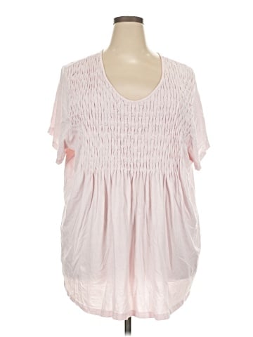 Roaman's Short Sleeve Blouse (view 1)