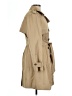 Lands' End 100% Polyester Tan Trenchcoat Size L (petite) - photo 4