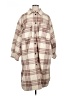 H&M 100% Polyester Ivory Coat Size XL - photo 1