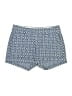 Dear John Chevron-herringbone Blue Shorts Size 27 waist - photo 1