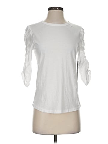 Veronica Beard 3/4 Sleeve Top (view 1)