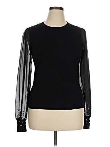 T Tahari Long Sleeve Top (view 1)