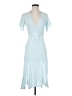 Leith 100% Rayon Blue Cocktail Dress Size S - photo 1