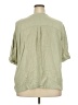 Soft Surroundings Green 3/4 Sleeve Blouse Size 2X - photo 2