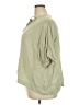 Soft Surroundings Green 3/4 Sleeve Blouse Size 2X - photo 5