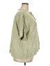 Soft Surroundings Green 3/4 Sleeve Blouse Size 2X - photo 4
