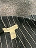Eileen Fisher Stripes Gray Linen Pants Size L - photo 7