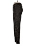 New Directions Animal Print Black Casual Pants Size 10 - photo 5