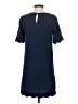 Monteau Solid Blue Casual Dress Size S - photo 2