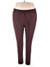 Torrid Solid Burgundy Active Pants Size 3X Plus (3) - photo 1