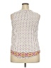 Fun2Fun White Sleeveless Blouse Size XXL - photo 2