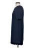 Monteau Solid Blue Casual Dress Size S - photo 5