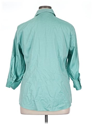 Coldwater Creek 3/4 Sleeve Button-Down Shirt (view 2)