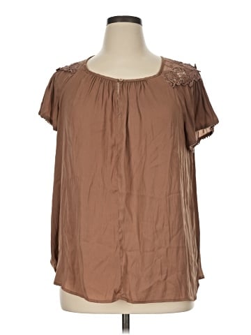 Philosophy Republic Clothing Short Sleeve Blouse (view 1)