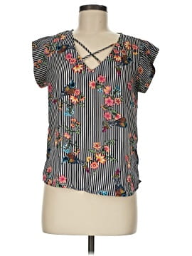 Lily White Short Sleeve Blouse