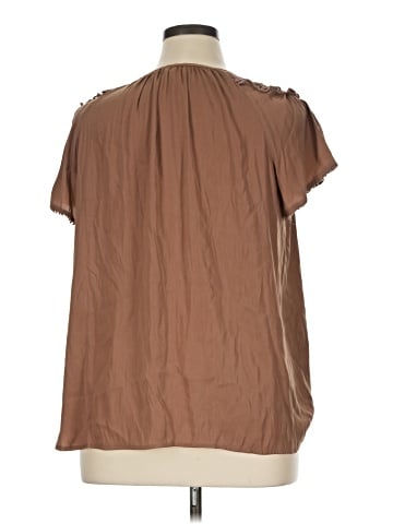 Philosophy Republic Clothing Short Sleeve Blouse (view 2)