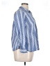 Talbots 100% Cotton Stripes Blue 3/4 Sleeve Button-Down Shirt Size 16 Petite - photo 4