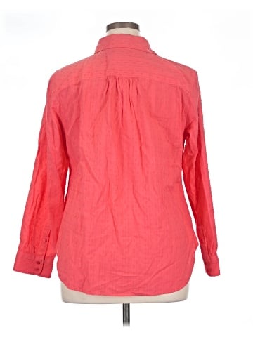 Talbots Long Sleeve Button-Down Shirt (view 2)