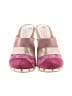 Coach 100% Leather Pink Mule/Clog Size 8 1/2 - photo 2