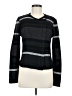 Ann Taylor LOFT Outlet Stripes Black Pullover Sweater Size M - photo 1