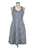 MPG Chevron-herringbone Gray Casual Dress Size M - photo 1