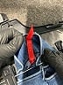 SPANX Chevron-herringbone Blue Jeans Size L - photo 7