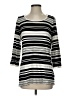 St. John Silver 3/4 Sleeve T-Shirt Size S - photo 1