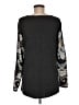 Charter Club Paisley Black Pullover Sweater Size M - photo 2