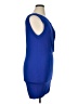 BCBGMAXAZRIA Solid Blue Cocktail Dress Size EU 46 / US 16 - photo 4