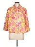 600 West Paisley Pink 3/4 Sleeve Button-Down Shirt Size L - photo 1