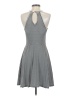 Mossimo Supply Co. Stripes Gray Casual Dress Size S - photo 2