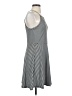 Mossimo Supply Co. Stripes Gray Casual Dress Size S - photo 4