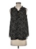 Donna Karan New York 100% Polyester Black Sleeveless Blouse Size XS - photo 1