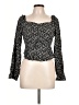 Japna 100% Rayon Black Long Sleeve Top Size L - photo 1