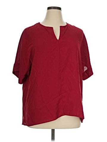 Emery Rose Short Sleeve Blouse (view 1)