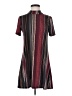 BCBGeneration Stripes Burgundy Casual Dress Size S - photo 1