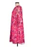 Wallis 100% Polyester Floral Pink Cocktail Dress Size 12 - photo 5